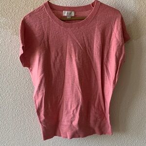 LOFT Soft Pink Short Sleeve Tee